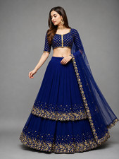 Designer Heavy Indian Lengha Wedding Party ethnic Pakistani Wear Lehenga Choli