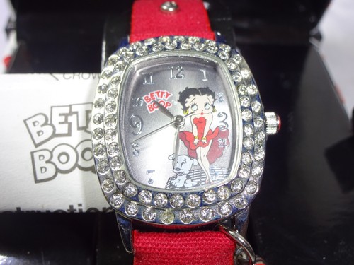 2006 King Features Syndicate Betty Boop Uhr Dangle Kiss Charm. Ein Stein fehlt - Bild 11 von 20