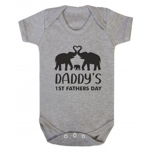 PAPÁ PRIMER DÍA DEL PADRE Body Baby Grow Chaleco Geek Divertido Regalo Mamá Papá - Imagen 20 de 22