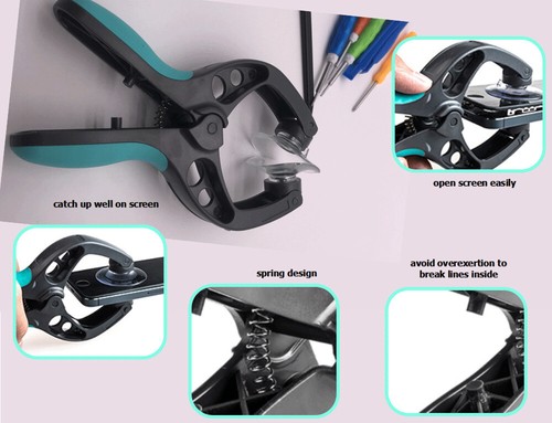 Mobile Cell Phone Screen Opening Repair Tools Kit Screwdriver Set For iPhone X - Picture 9 of 12