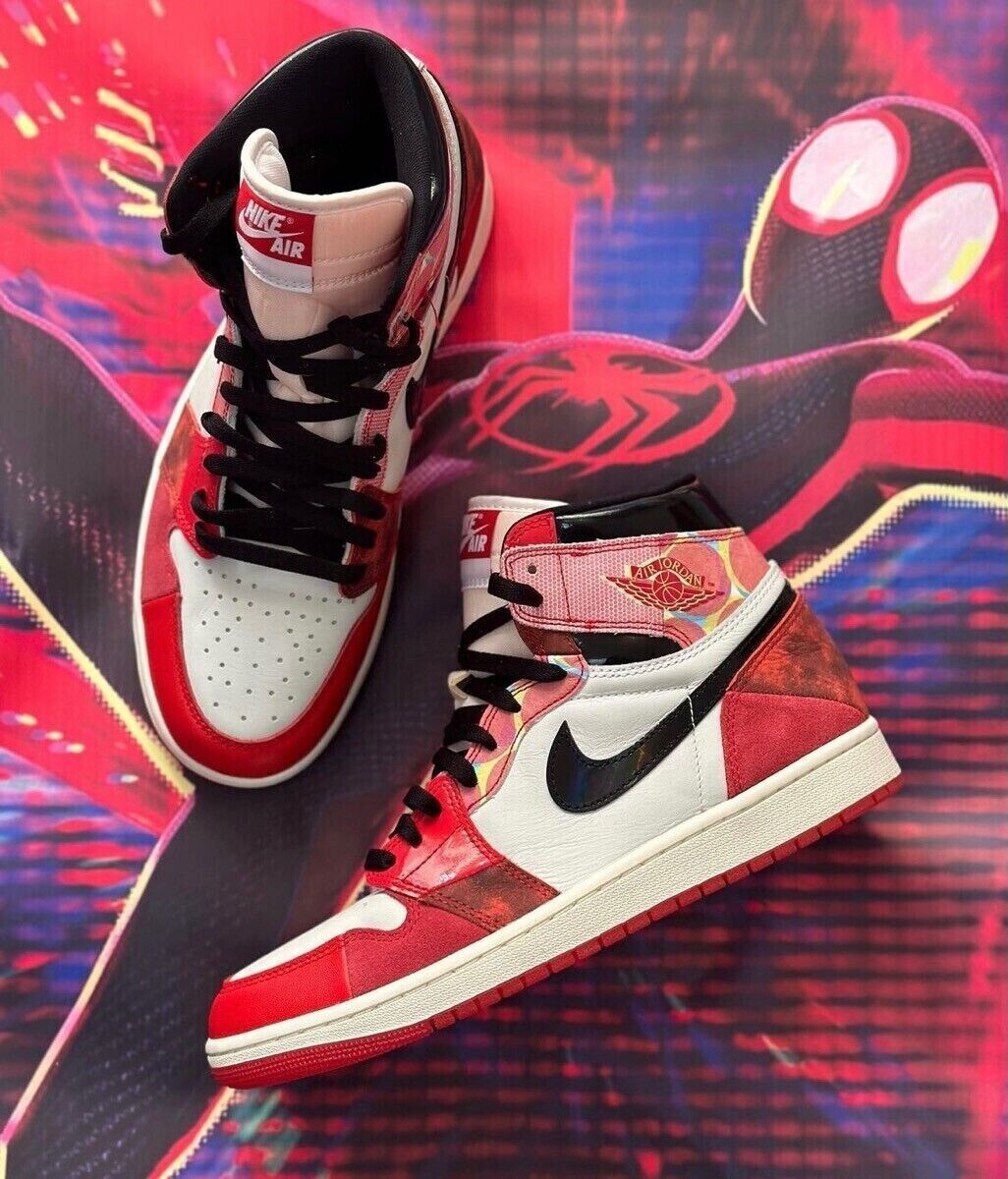 Nike Air Jordan 1 High OG Spiderman &#039;Next Chapter&#039; (DV1748-601) Mens Size 6.5 eBay