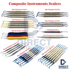 MEDENTRA Range of Dental Composite Filling Instruments Kit Placement Restoration