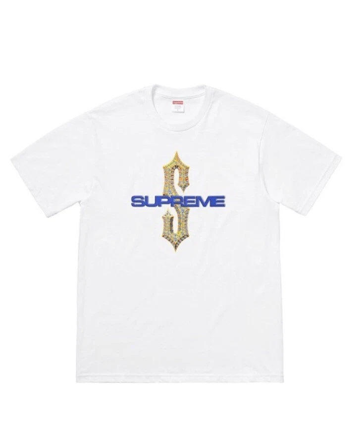 Tee shirt blanc Supreme Diamonds taille M