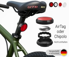 AirTag u Chipolo Fahrrad Reflektor Halter - Versteckter Tracker Diebstahlschutz