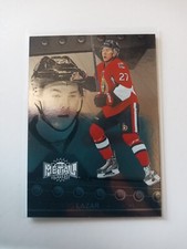 2014-15 Fleer Showcase Curtis Lazar Rookie Metal Universe #38 Ottawa Senators Rc