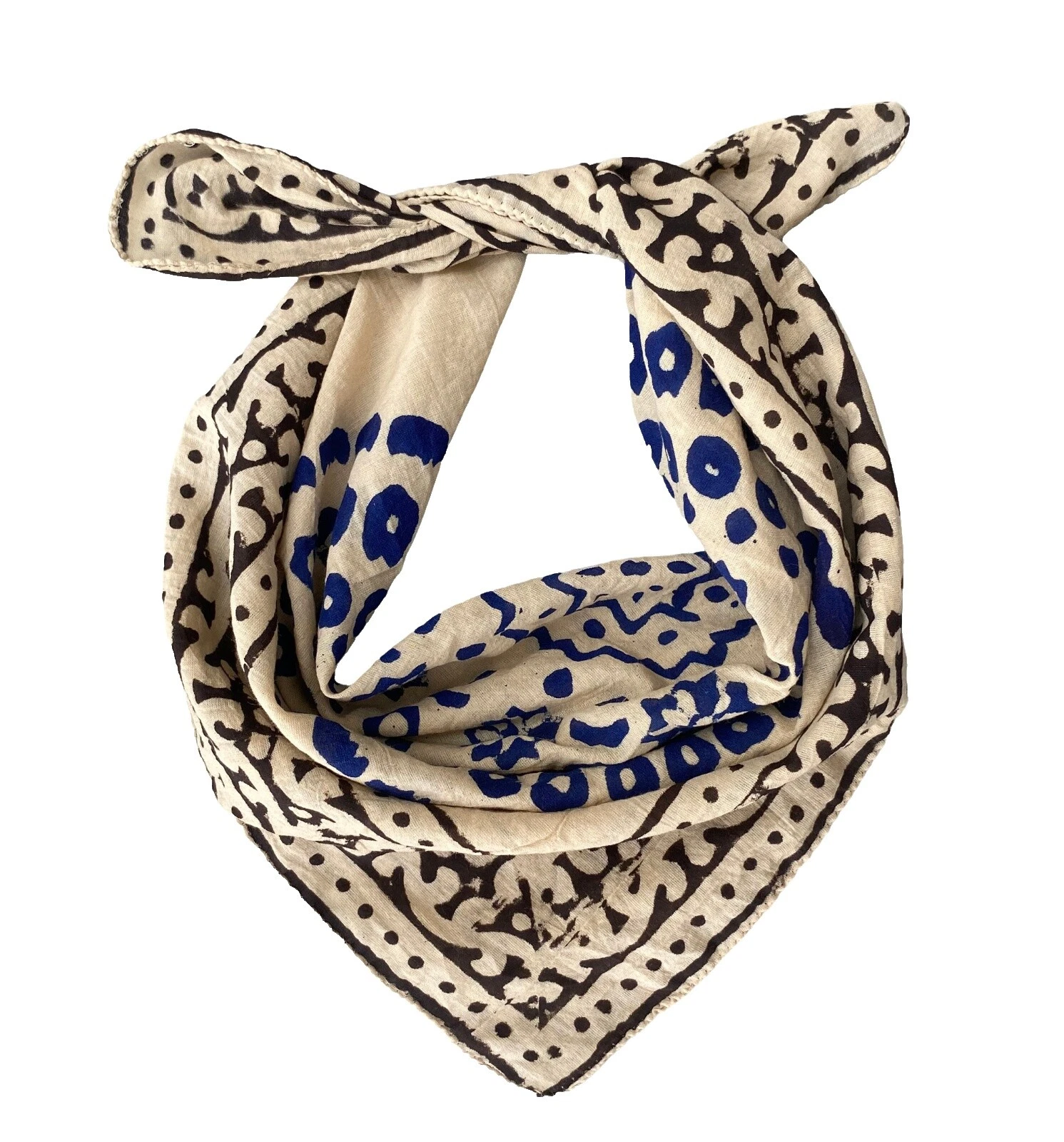 Cotton Brown Scarves & Wraps for Women