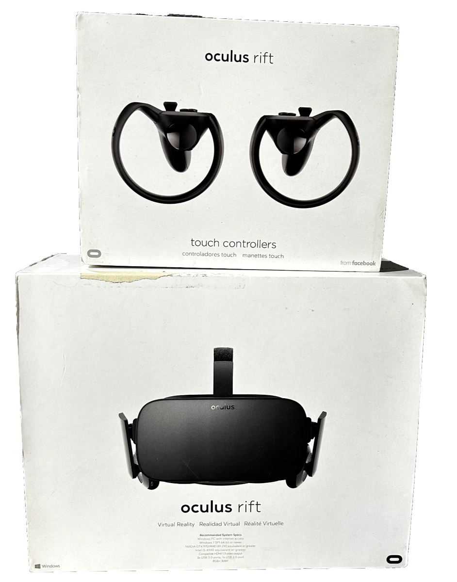  Rive CV1 VR ヘッドセットセット Oculus Rift CV1 USB 3.0 PC & Console VR Headsets for sale | eBay