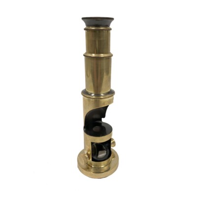 NEW Portable Brass Field Microscope Antique Vintage Style