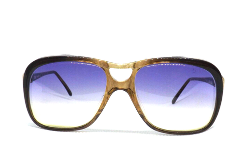 Lunettes de Soleil Homme Femme Vintage Âge 80 Made IN Italy Brumeux Pierre Leroc - Photo 1 sur 5