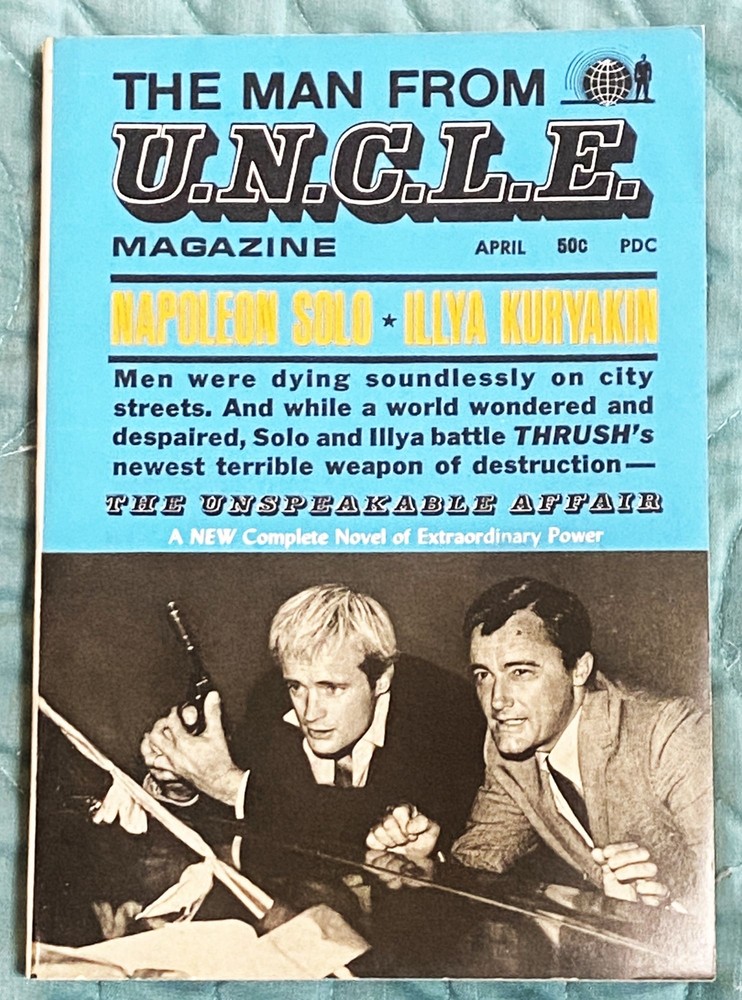 Robert Hart as Richard Deming in MAN FROM U.N.C.L.E April 1966 Vol 1 No 3