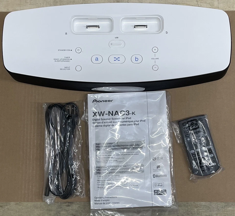 Estación de acoplamiento sistema de altavoces digitales Pioneer Duo Series XW-NAC3-K Foto 3 de 4