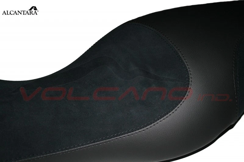 Cubierta de asiento antideslizante negra Buell X1 Lightning 1999 - 2002 diseño Volcano sella 1 Foto 3 de 3