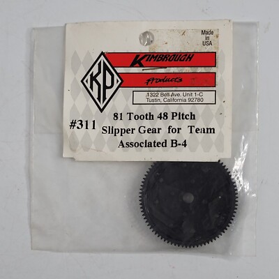 Kimbrough 81T Tooth 48P Pitch Slipper Gear Team Associated B-4 #311 RC Part NEW