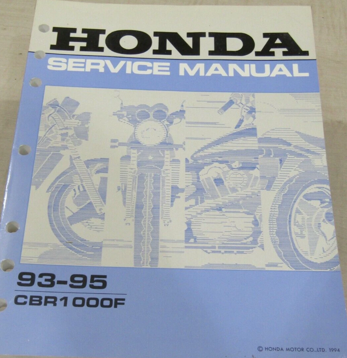 Honda cbr1000f workshop manual hotsell