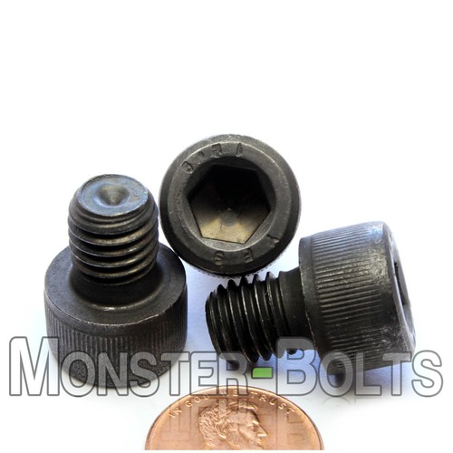 M10 Socket Head Cap Screws, 12.9 Alloy Steel w/ Black Oxide DIN 912, Coarse 1.50 - Picture 5 of 27