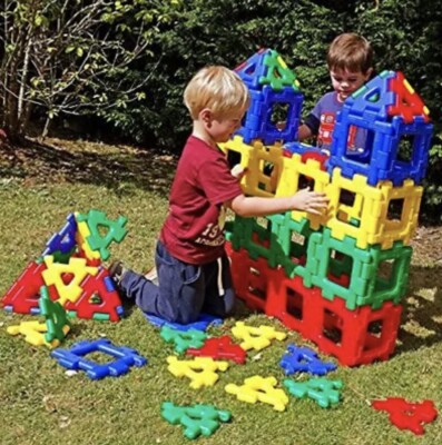 Polydron Giant Set 70-7010 80-teiliges Set Klasse Schule Outdoor Spielzeug