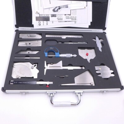 Welding Gauge Welding Measure Gauges 13 Pieces Kits Weld Inspection Gauge