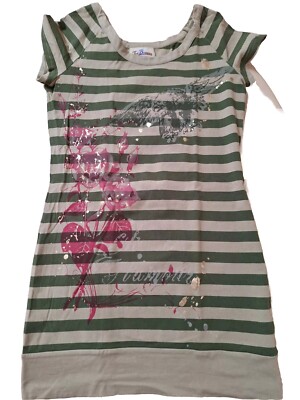 Damenshirt Joe Browns geringelt mit Frontdruck