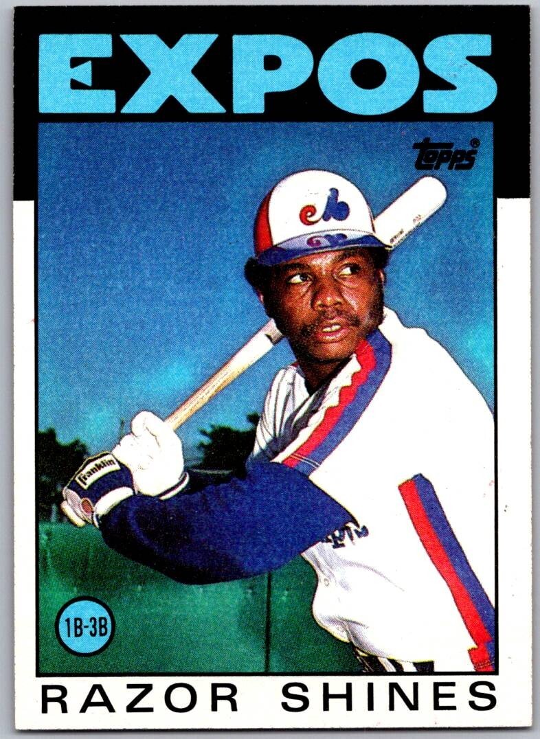 1986 Topps - #132 Razor Shines - *Near Mint*
