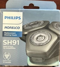 Philips Norelco SH91 Replacement Shaving Heads for Shaver Series 9000 (TP)