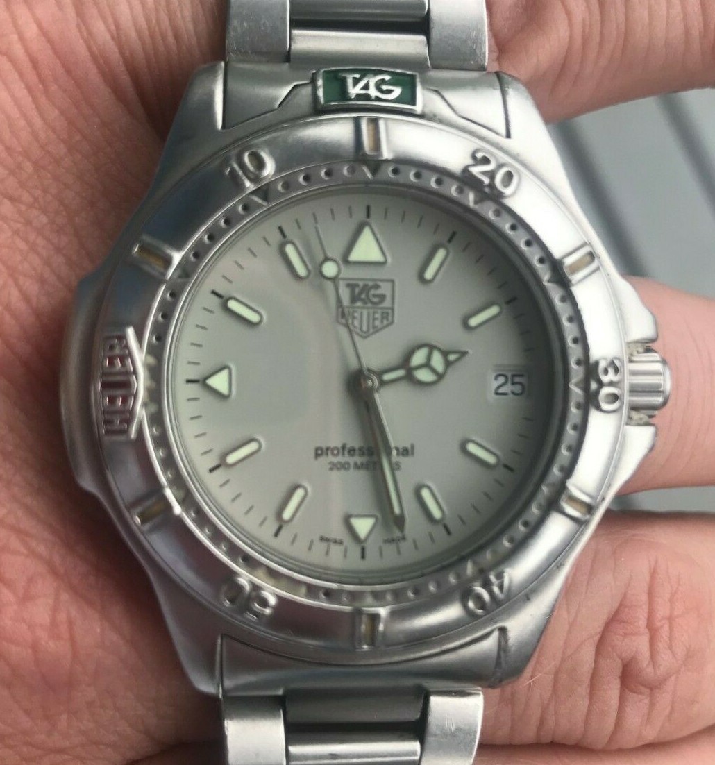 TAG Heuer Mens Professional Stainless Steel/sapphire crystal TAG Heuer Mens Professional Stainless Steel/sapphire crystal