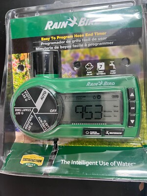 Rain Bird Electronic Digital Hose End Timer Controller 1ZEHTMR Easy To use 4406