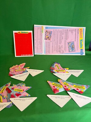 Vintage 1988 Girl Talk Board Game - By Golden - 1st Edition