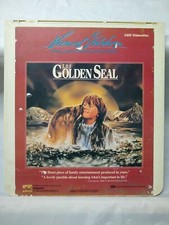CED VideoDisc The Golden Seal Steve Railsback, Michael Beck Untested Vintage