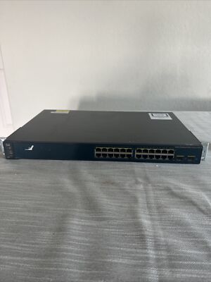 Cisco Catalyst 3560V2 24-Port PoE 10/100 Ethernet Switch WS-C3560V2-24PS-S