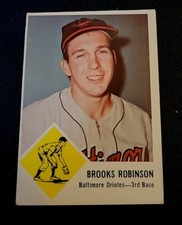 Brooks Robinson #4 1963 Fleer Baseball Card Baltimore Orioles HIGH GRADE SEE PIC