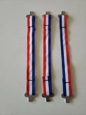 Bullard hard hat liner suspension one set of 3  straps and clips . New 