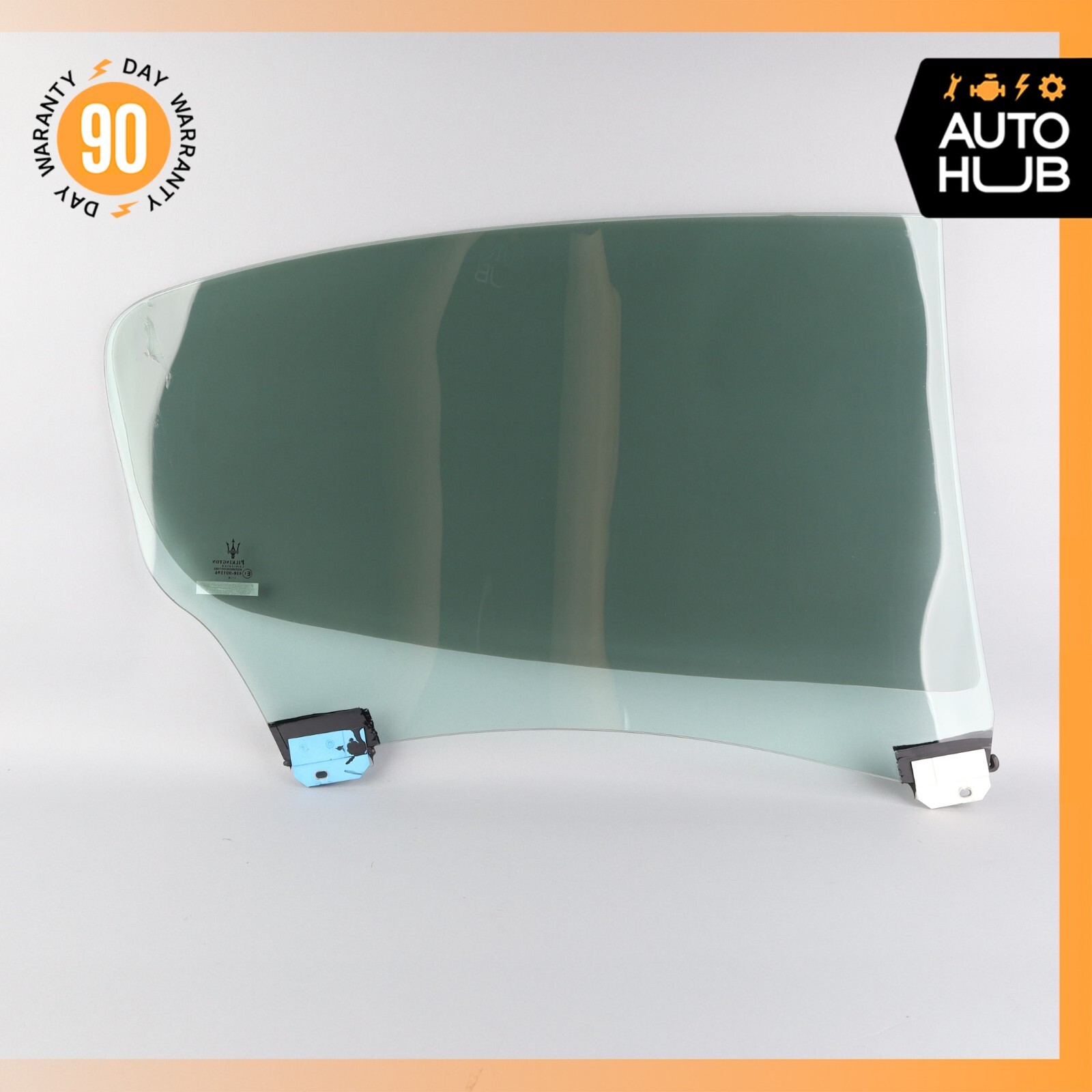 03-13 Maserati Quattroporte M139 Rear Left Side Door Window Glass OEM 51k