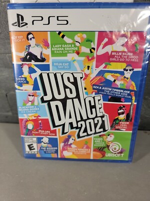 Just Dance 2021 (Sony PlayStation 5) Rated E Everyone, Brand New Sealed