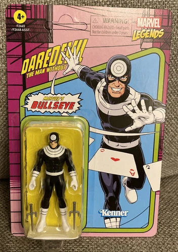 Figura de acción Marvel Legends Retro 375 Collection Bullseye 3 3/4 pulgadas