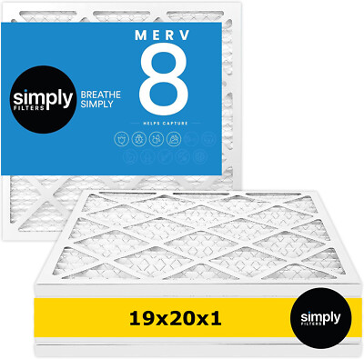 #ad #ad Simply Filters 19x20x1 MERV 8 MPR 600 AC Furnace HVAC Air Filter $207.99