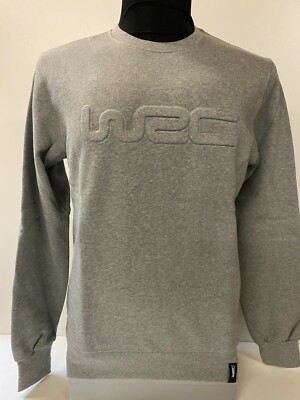 WRC Embossed Logo Sweatshirt World Rally Championship Rally Mens Sweater XL