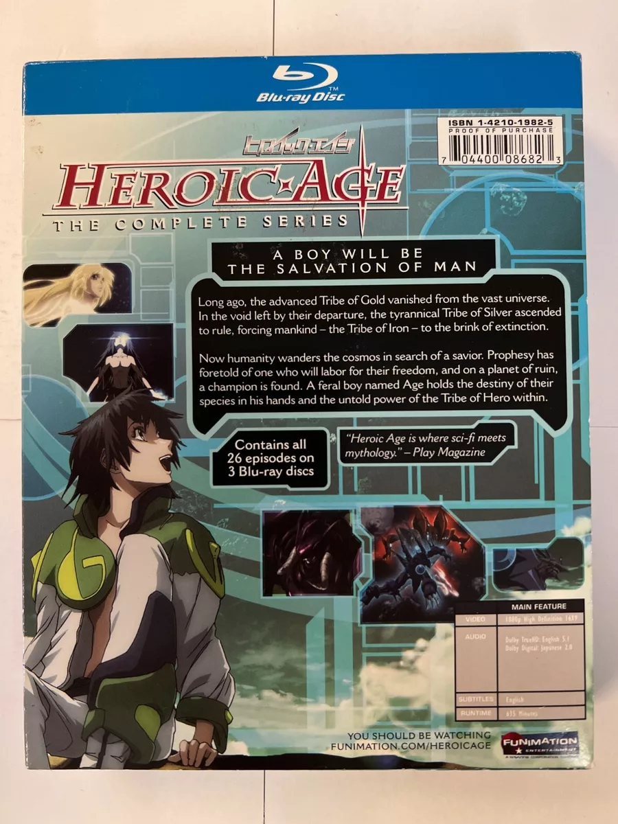 Anime Blu-ray Disc Heroic Age Blu-ray Box