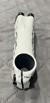 Bontrager XXX Carbon Stem 110 mm 7 degree 31.8 gloss white light