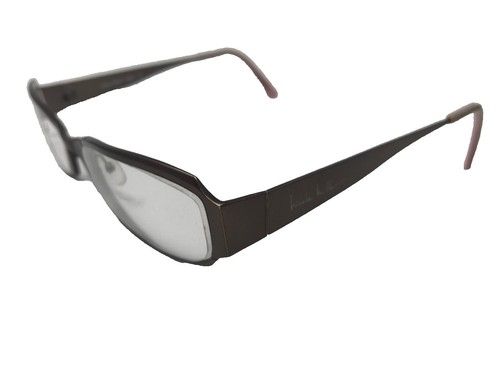 Nicole Miller Eyewear CAROLINE C02 53-16-135 Brown Gold Blue  display picture 2