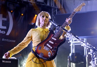 Ritzy Bryan of The Joy Formidable performs at The Interactive Clo - Old Photo 11