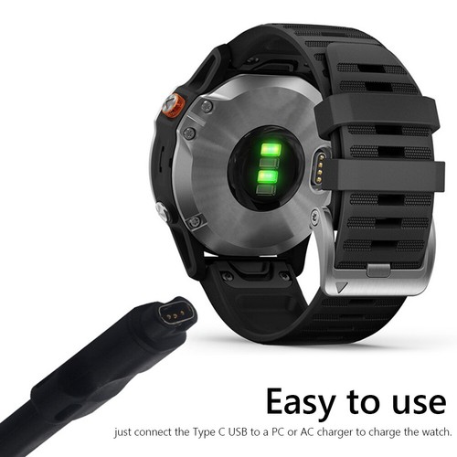 AU* Watch Charger Adapter USB C to 4pin for Garmin Venu/2/2S/SQ/Lily Converter P - Zdjęcie 9 z 11
