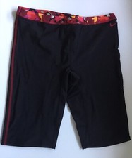 Nike Swim Jammer Shorts Swimsuit Trunks TDSS0009 300 Black Red Size 36