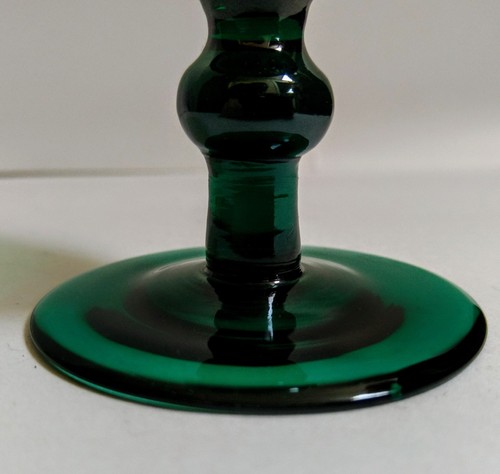 Antique Georgian Green Coloured Wine Glass c.1800 - 第 2/4 張圖片