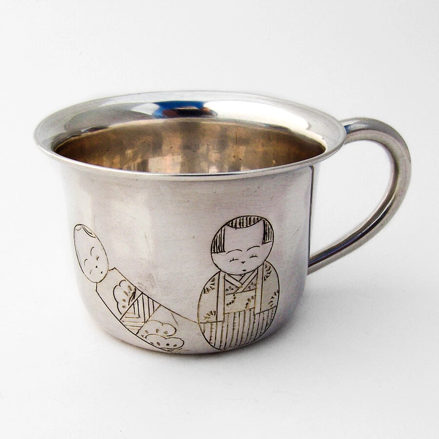 古董银杯| eBay
