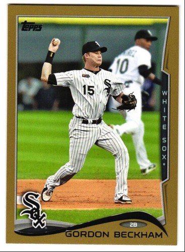2014 Topps Gold /2014 Gordon Beckham Chicago White Sox #403