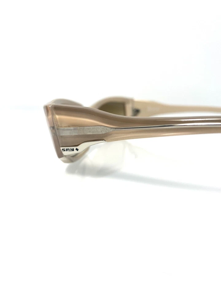 Gafas de sol ópticas espía cristal desierto arena bronceado marco marrón lentes hechas en Italia Foto 4 de 4