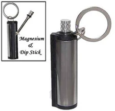Emergency Fire Starter Magnesium Flint Match Striker Lighter Camp Survival Gear