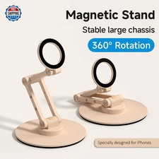 Magnetic Phone Stand for MagSafe 360  Rotation Foldable Desk Phone Holder USA