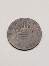 Ireland - Halfpenny 1775 Coin. Irish Hibernia