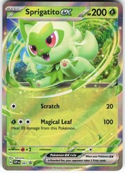 Sprigatito ex 087 Scarlet & Violet Promo Holo